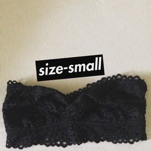 Strapless lace Bralette